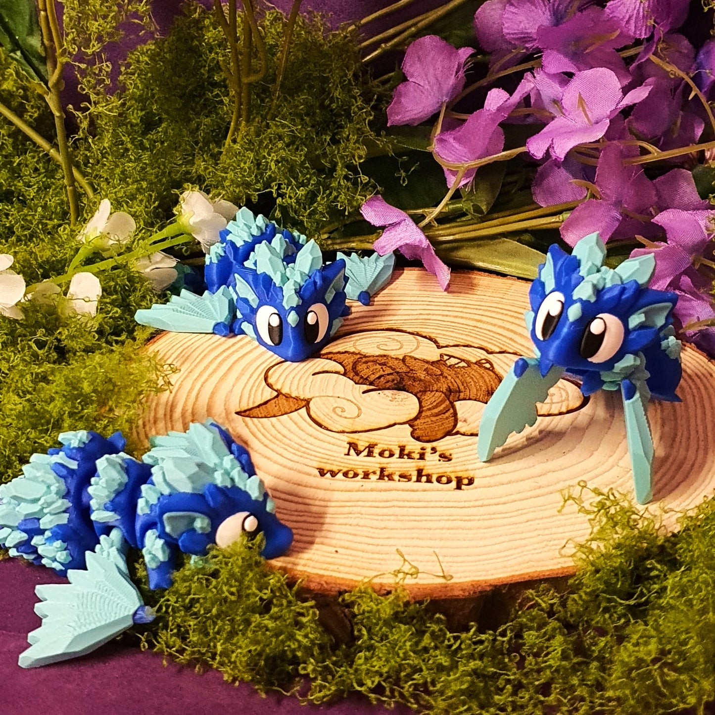 Izzy the Mini Ice Dragon