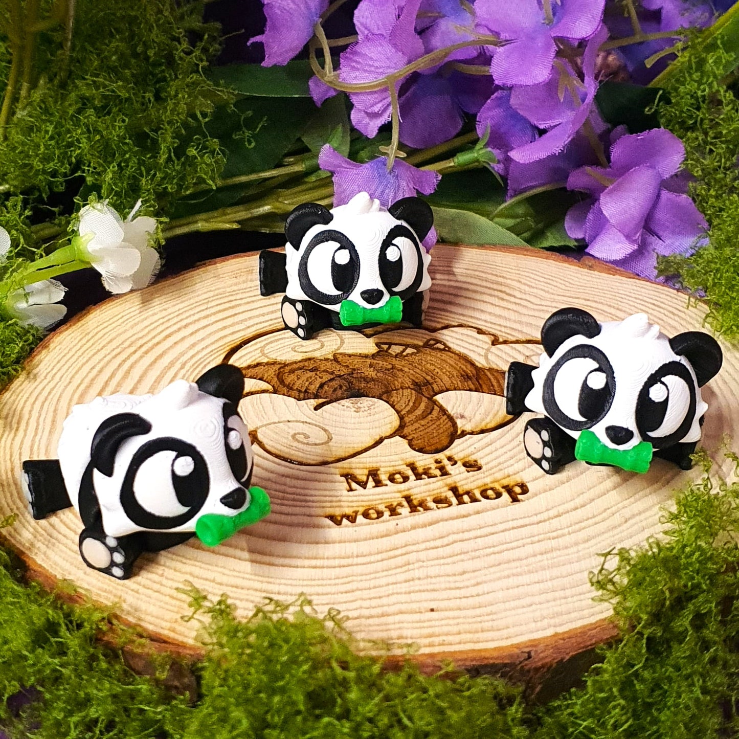Percy Panda Mini Desk Buddy