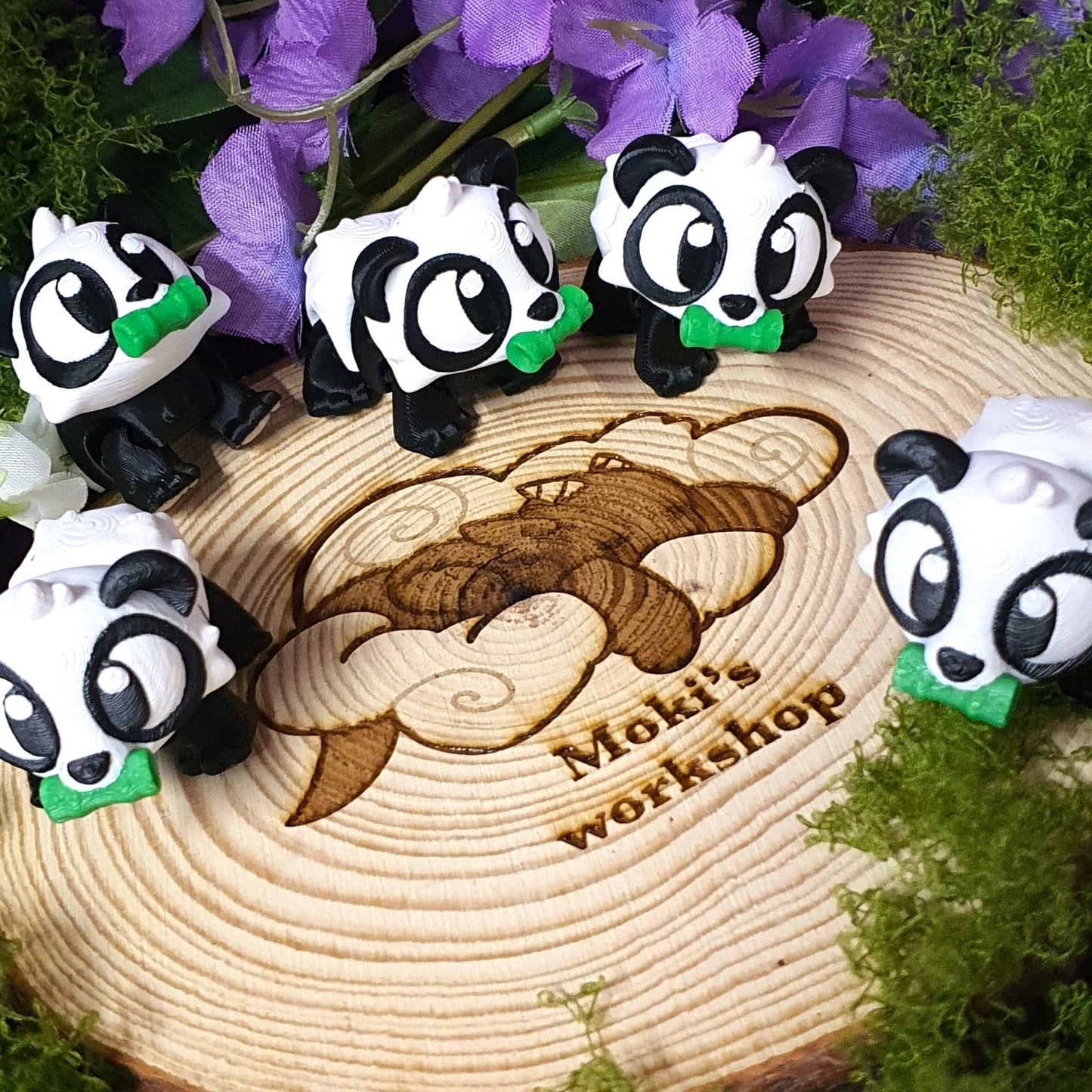 Percy Panda Mini Desk Buddy
